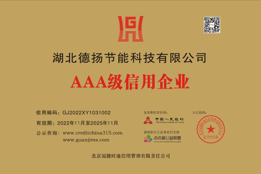 AAA守信用企業